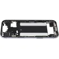 Mid-Frame Housing W/ Charging Port Flex & Small Parts For iPhone Air (US / EU Version) (Used OEM Pull: Grade B) (Sky Blue)