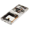 Inner OLED Assembly With Frame For Samsung Galaxy Z Flip 3 5G (US & International) (Refurbished) (White)