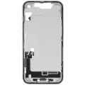 Mid-Frame Housing W/ Charging Port Flex & Small Parts For iPhone 16e / 17e (US Version) (Used OEM Pull: Grade C) (White)