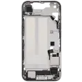 Mid-Frame Housing W/ Charging Port Flex & Small Parts For iPhone 16e / 17e (US Version) (Used OEM Pull: Grade A) (White)