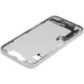 Mid-Frame Housing W/ Charging Port Flex & Small Parts For iPhone 16e / 17e (US Version) (Used OEM Pull: Grade A) (White)