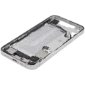 Mid-Frame Housing W/ Charging Port Flex & Small Parts For iPhone 16e / 17e (US Version) (Used OEM Pull: Grade A) (White)