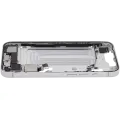Mid-Frame Housing W/ Charging Port Flex & Small Parts For iPhone 16e / 17e (US Version) (Used OEM Pull: Grade A) (White)