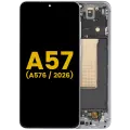 OLED Assembly With Frame For Samsung Galaxy A57 5G (A576 / 2026) (Refurbished) (Icyblue)