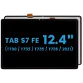 LCD Assembly Without Frame For Samsung Galaxy Tab S7 FE 12.4"(T730 / T733 / T735 / T736) (2021) (Aftermarket) (Black)