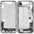 Mid-Frame Housing W/ Charging Port Flex & Small Parts For iPhone 16e (EU / Global Version) (Used OEM Pull: Grade A) (White)