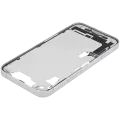 Mid-Frame Housing W/ Charging Port Flex & Small Parts For iPhone 16e (EU / Global Version) (Used OEM Pull: Grade A) (White)