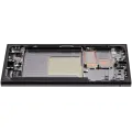 OLED Assembly With Frame For Samsung Galaxy S24 Ultra (US & International Version) (Aftermarket Pro) (120Hz) (Titanium Black)