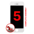 Complete LCD Assembly For iPhone 5 (With Front Camera: Prox Sensor & Ear Speaker) (Aftermarket Plus: Tianma) (White)