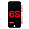 LCD Assembly With Steel Plate For iPhone 6S (Aftermarket Pro: XO7 Incell) (Black)
