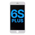 LCD Assembly With Steel Plate For iPhone 6S Plus (Aftermarket) (White)