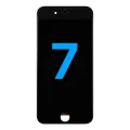 LCD Assembly With Steel Plate For iPhone 7 (Aftermarket) (Black)