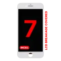 LCD Assembly With Steel Plate For iPhone 7 (Aftermarket Pro: XO7 Incell) (White)