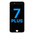 LCD Assembly With Steel Plate For iPhone 7 Plus (Aftermarket) (Black)
