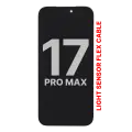 OLED Assembly Compatible For iPhone 17 Pro Max With Light Sensor Flex Cable (Used OEM Pull: Grade A)