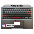 Top Case with Keyboard (ANSI US) For MacBook Air 13" A2337 (2020) (Genuine OEM) (Space Gray)