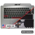 Top Case with Battery and Keyboard (ANSI US) For MacBook Air 15" A2941 (2023) (Space Gray)