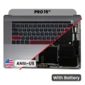 Top Case with Battery and Keyboard (ANSI US) For MacBook Pro 15" A1707 (2016-2017) (Space Gray)