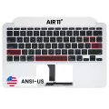 Top Case with Keyboard (ANSI US) For MacBook Air 11" A1465 (2012) (OEM New)
