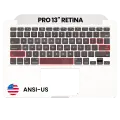 Top Case with Keyboard (ANSI US) For MacBook Pro 13" A1502 (2015) (OEM New)