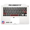 Top Case with Keyboard (ANSI US) For MacBook 13" A1278 (2011-2012)