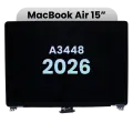 Complete LCD Display Assembly For MacBook Air 15" A3448 (2026) (Genuine OEM) (Silver)