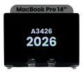 Complete LCD Display Assembly For MacBook Pro 14" A3426 (2026) (Genuine OEM) (Space Black)