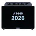 Complete LCD Display Assembly For MacBook Air 13" (A3449) (2026) (Genuine OEM) (Starlight)