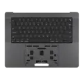 Top Case with Battery and Keyboard (ANSI US) For MacBook Pro 16" A2991 (2023) (Used OEM Pull: Grade B) (Space Black)