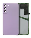Back Cover Glass With Camera Lens For Samsung Galaxy S21 FE (Service Pack) (Lavender)