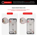 OLED Assembly Without Frame For Xiaomi Redmi Note 13 4G / Note 14 4G / Note 14 5G (International Version) (Aftermarket Plus) (All Colors)