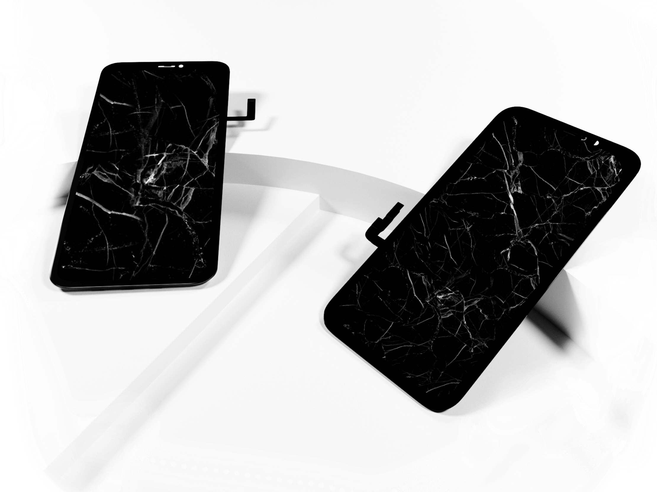 Broken LCDs