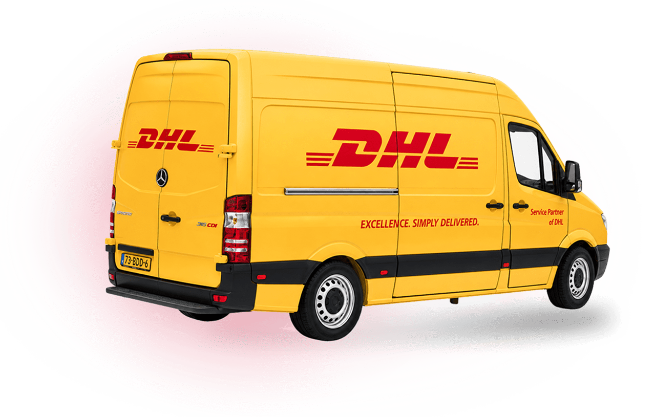 DHL delivery van