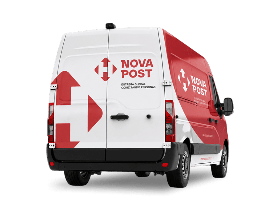 NovaPost delivery van