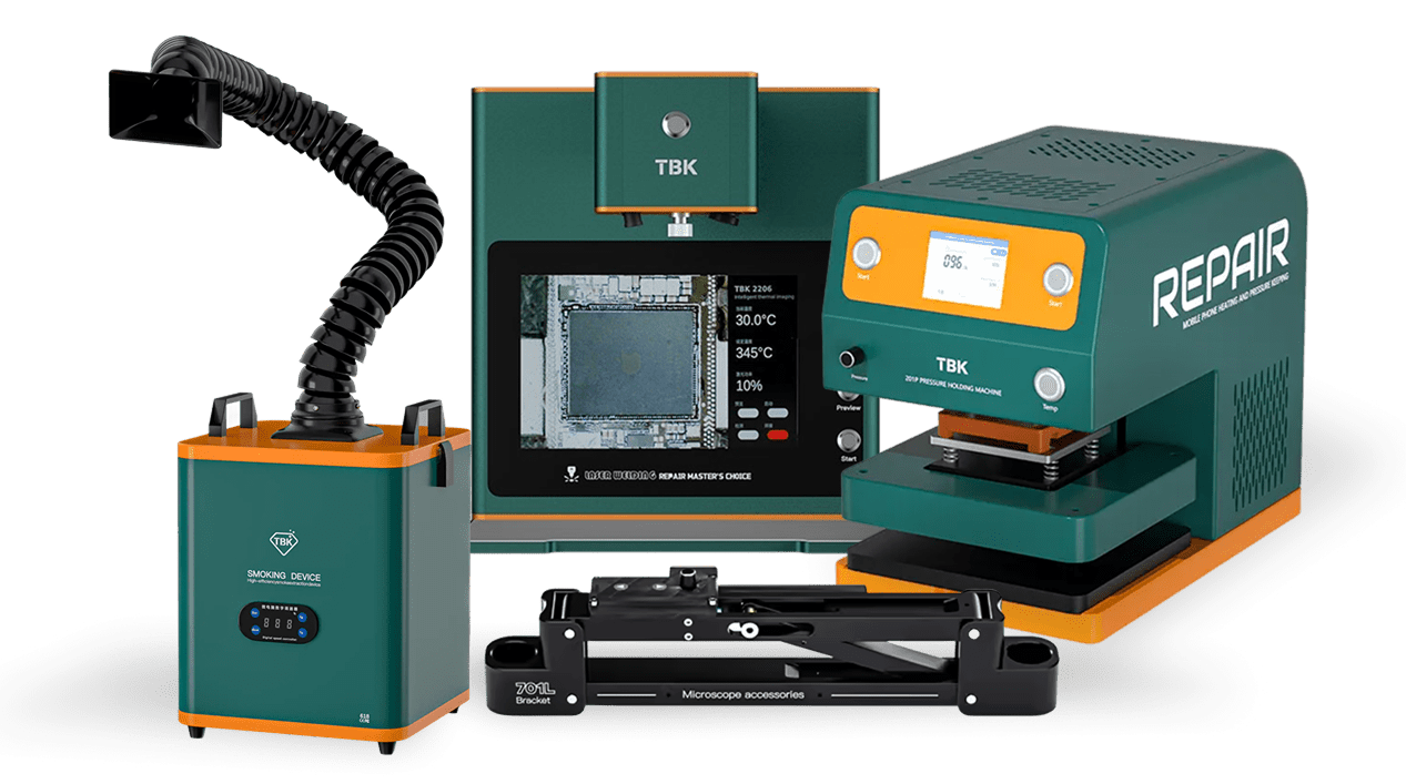TBK repair tools and machines